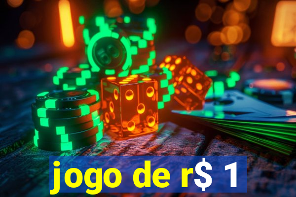 jogo de r$ 1